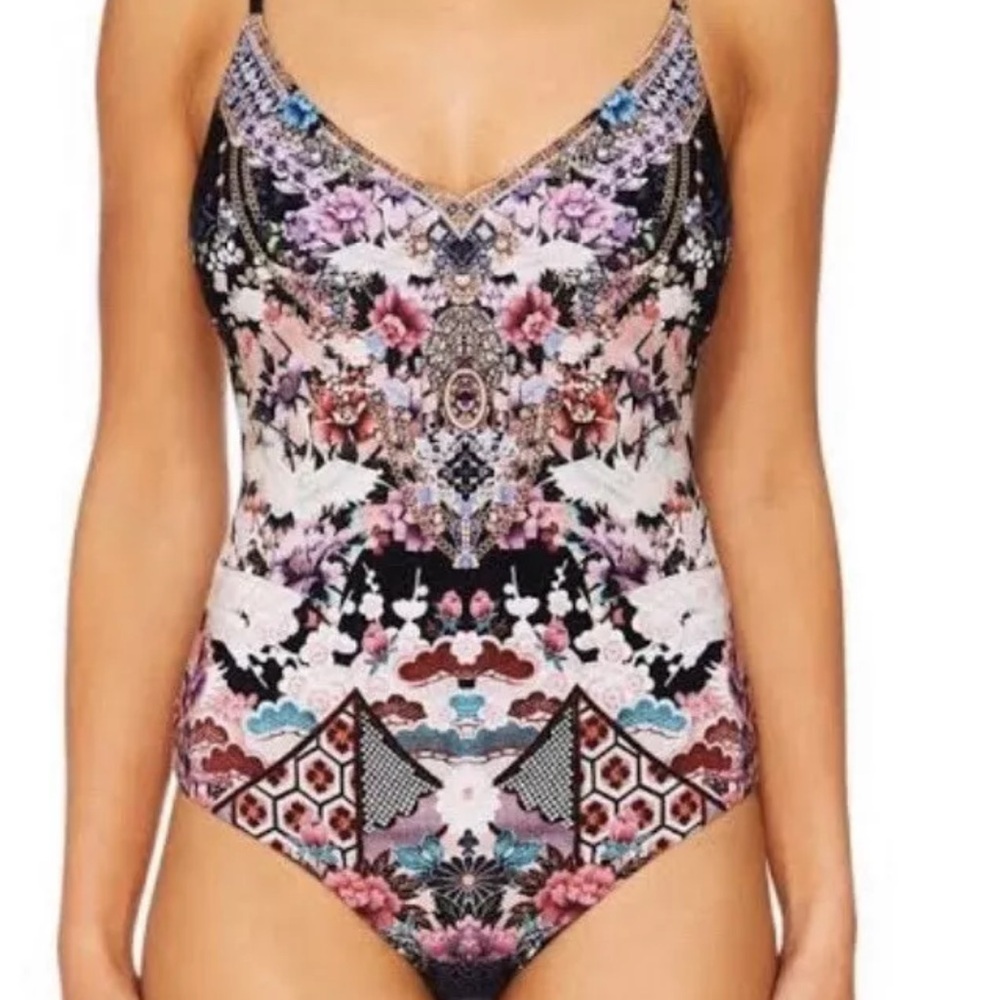 Camilla Multicolor Printed Bodysuit